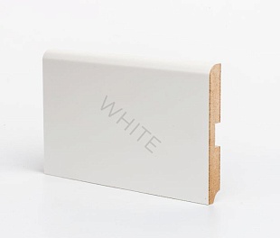 Плинтус Deartio White Белый W02 - 120