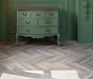 Виниловые полы VINILAM PARQUET CHEVRON Glue RI153616CL4 Шеврон Шампань Glue