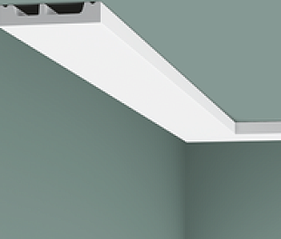 Карниз гибкий Sx157f Square - 1,3*6,6*200см (Orac Decor)