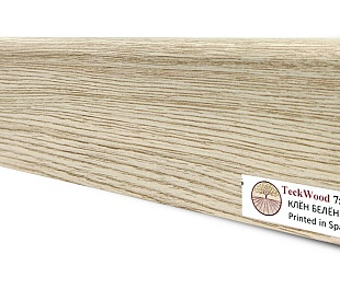 Teckwood цветной Клен Беленый (75x16)