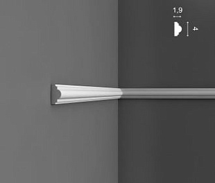 Гладкий молдинг Px120 - 4*1,9*200см (Orac Decor)