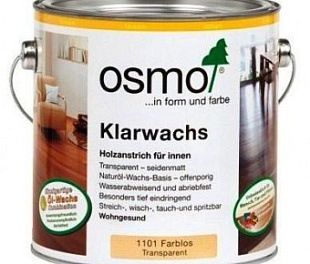 Масло Osmo 1101 0,75 л Klarwachs ш/мат. Осмо (Германия)