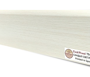 Teckwood цветной Сандал Светлый (75x16)